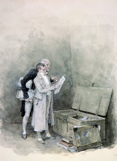 Skjøtekisten av George Henry Boughton