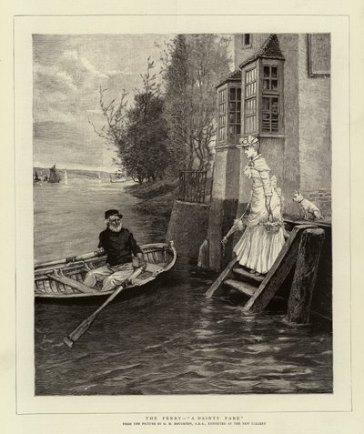 Fergen, en lekker kost av George Henry Boughton