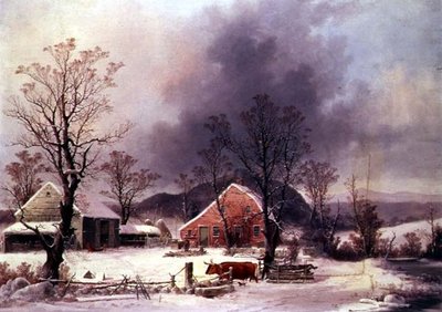 Tilbake til gården av George Henry Durrie