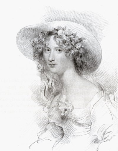 Anna Maria Porter, gravert av Thomas Woolnoth (1785-1857) fra 