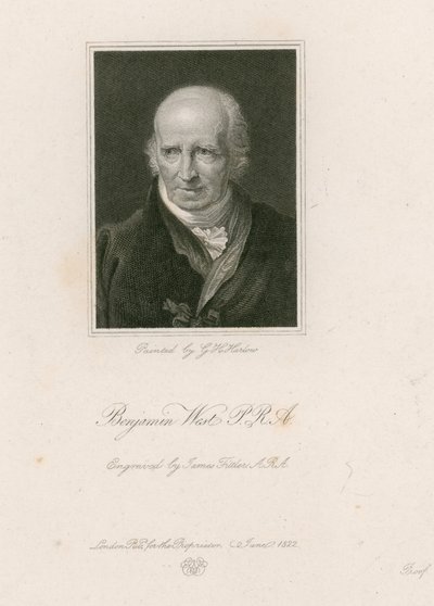Benjamin West av George Henry Harlow