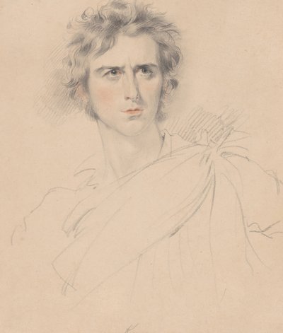 Edmund Kean i Character of Macbeth, 1814. av George Henry Harlow