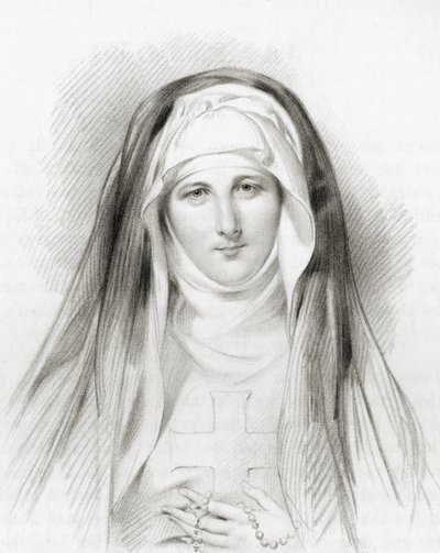 Jane Porter, gravert av J. Thomson, fra 