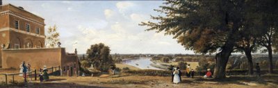 Utsikt fra Richmond Hill med Wick til venstre, 1837 av George Hilditch
