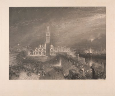 Markusplassen, Venezia - Juliet og sykepleieren hennes av George Hollis