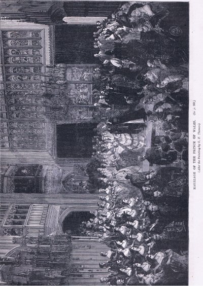 Ekteskapet til prinsen av Wales av George Housman Thomas