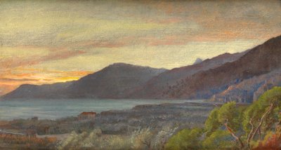 Utsikt fra Bordighera, 1882 av George Howard