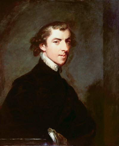 Selvportrett, ca. 1780 av George Huddesford