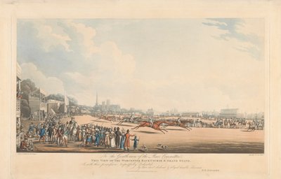 Utsikt over Worcester Race-Course og Grand Stand av George Hunt