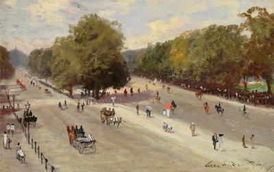 Rotten Row, Hyde Park Corner av George Hyde Pownall