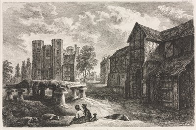 Kenilworth, 1827, publisert 1848. av George II Cuitt