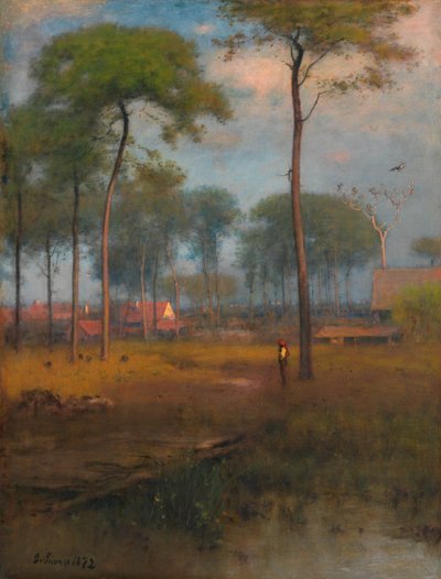 Tidlig morgen, Tarpon Springs, 1892. av George Inness