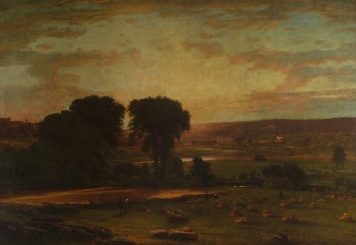 Fred og overflod, 1865. av George Inness