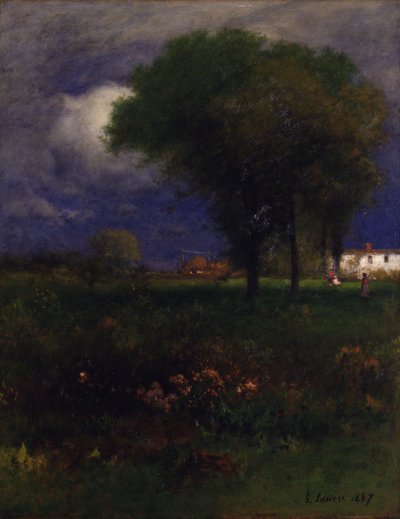 september ettermiddag, 1887. av George Inness