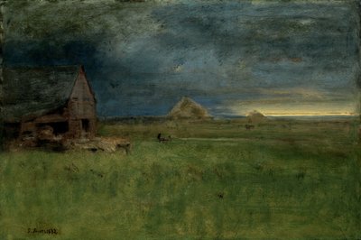 The Lonely Farm, Nantucket av George Inness