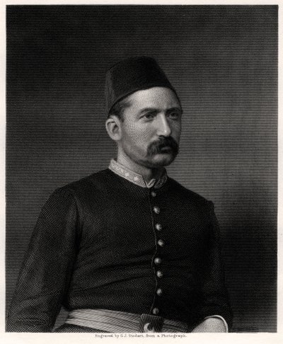 Suleiman Pasha, 1800-tallet av George J. Stodart