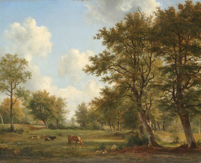 Landskap ved Hilversum av George Jacobus Johannes van Os