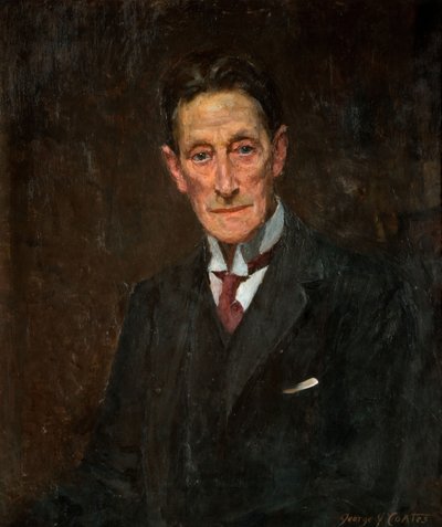 Portrett av Sir Johnston Forbes-Robertson, 1900-1925. av George James Coates