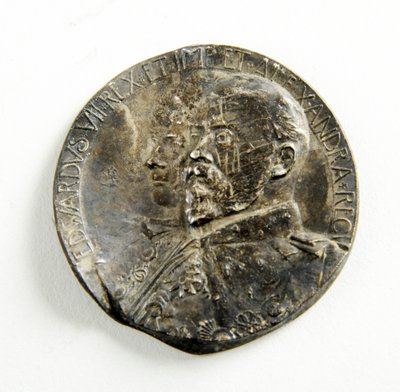 Medalje til minne om kroningen av Edward VII og dronning Alexandra av George James Frampton