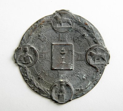 Segl for Queen Victoria Clergy Fund (kobber) av George James Frampton