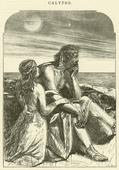 Calypso (gravering) av George John Pinwell
