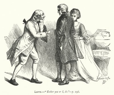 Illustrasjon for Den godmodige mannen (gravering) av George John Pinwell