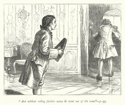 Illustrasjon for The Vicar of Wakefield (gravering) av George John Pinwell