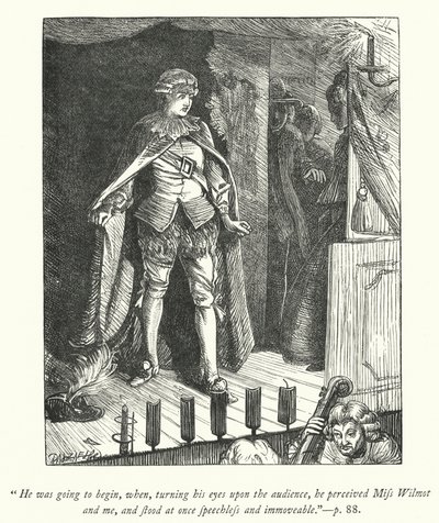 Illustrasjon for The Vicar of Wakefield (gravering) av George John Pinwell
