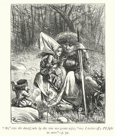 Illustrasjon for The Vicar of Wakefield (gravering) av George John Pinwell