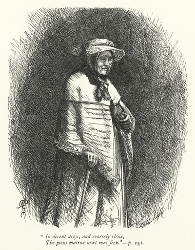 Illustrasjon for Threnodia Augustalis (gravering) av George John Pinwell