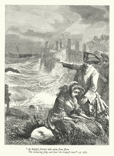Illustrasjon for Threnodia Augustalis (gravering) av George John Pinwell