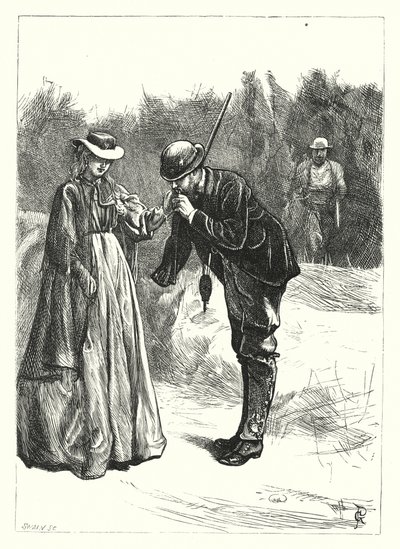 The Bird's Promise (gravering) av George John Pinwell
