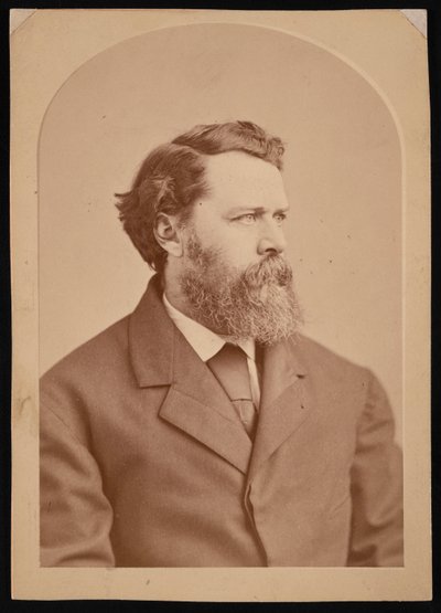 Portrett av Oliver Wolcott Gibbs 1822-1908, mellom 1870 og 1873. av George K Warren