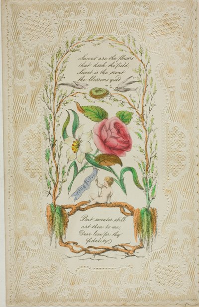 Søte er blomstene (valentin) av George Kershaw
