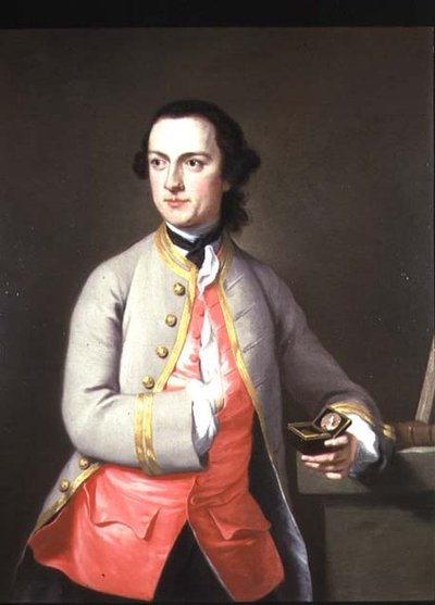 Et portrett av en ung mann av George Knapton