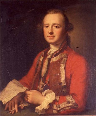 Portrett av general Sir Adolphus Oughton av George Knapton