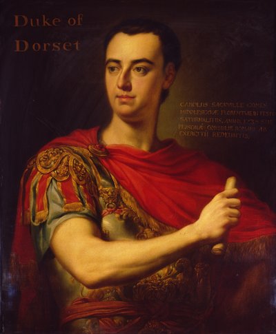 Hertugen av Dorset, 1744 av George Knapton