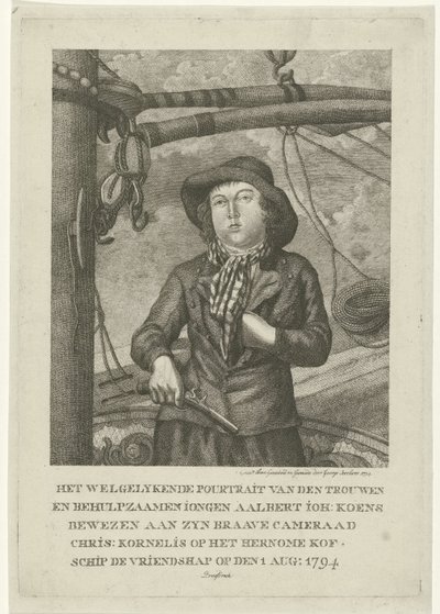 Portrett av Aalbert Joh. Koens av George Kockers