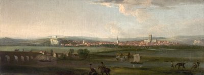 Nottinghamshire fra sør av George Lambert