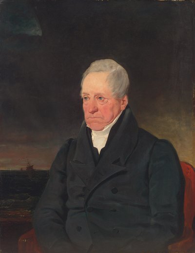 Portrett av William Curling, Esq., 1828 av George Lance