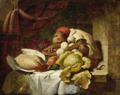 Rød lue av George Lance