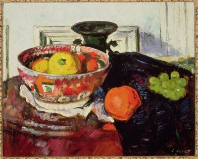 Stilleben - Kinesisk skål av George Leslie Hunter