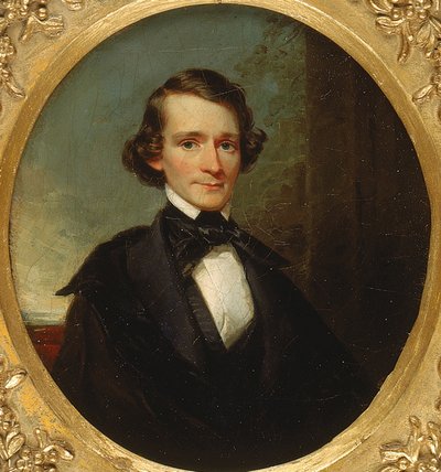 Portrett av en New York Gentleman, ca. 1840. av George Linen