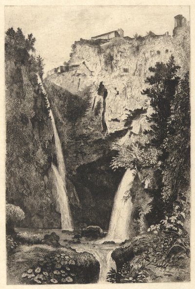 Fallene i Tivoli av George Loring Brown