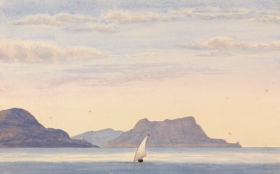 Cabrita Point - Gibraltarklippen av George Lothian Hall