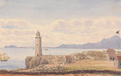 Europa fyrtårn, Ceuta, Spania av George Lothian Hall