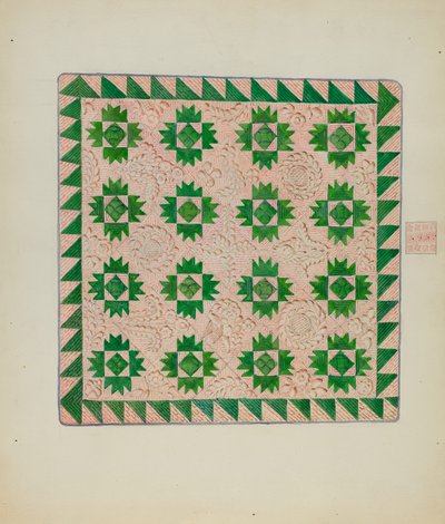 Patchwork Quilt av George Loughridge