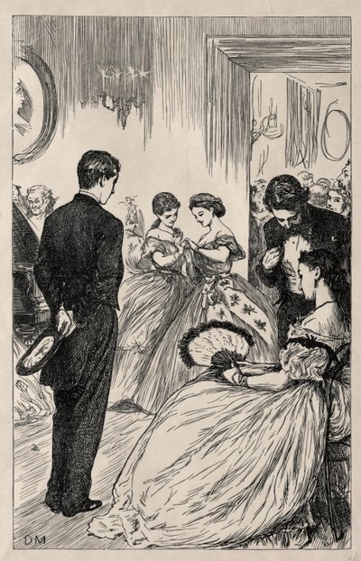 Coelebs in Search of a Mulready Envelope, 1865. av George Louis Palmella Busson Du Maurier