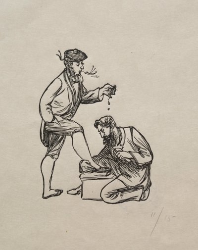 Innenriksfilosofi, 1863. av George Louis Palmella Busson Du Maurier