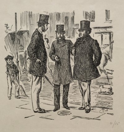 Det lille øyeblikket før introduksjonen, 1865. av George Louis Palmella Busson Du Maurier